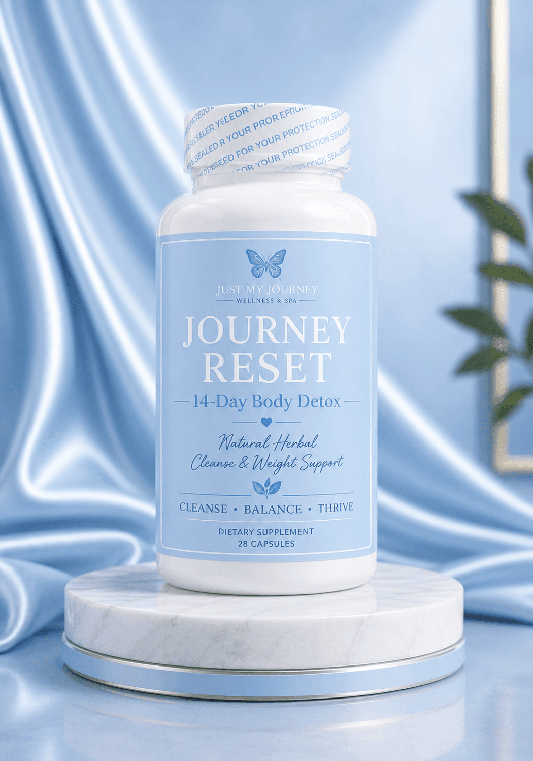 14 Day Detox Pills-Natural Herbal Cleanse & Weight Support