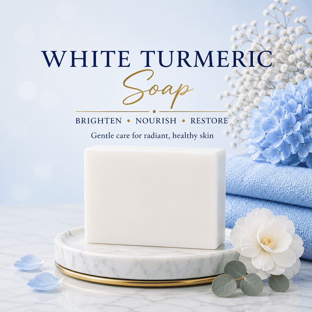 White Turmeric Soap - For All Skin Type
